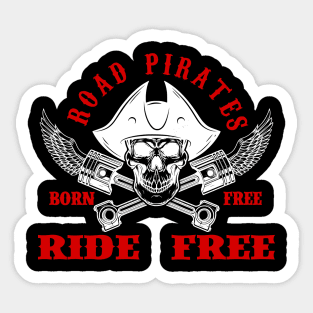 Road Pirates Sticker